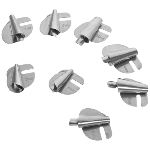 Set 8 Pies Dobladillo en Acero Inoxidable para Máquina de Coser miniatura 1