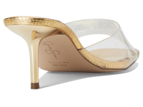 Image of Jessica Simpson Celisha Lucite High Heel Sandals