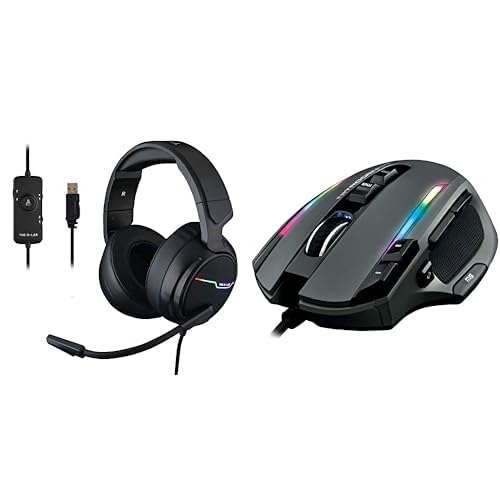 Casque gaming pour repérer les ennemis et souris contre la latence