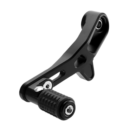 Seilzugstarter Schalthebel Passend für BMW R1300GS 2023 2024 2025 Motorrad Einstellbares Wechselschaltpedal Kickstarter Mitnehmer(Front Black)