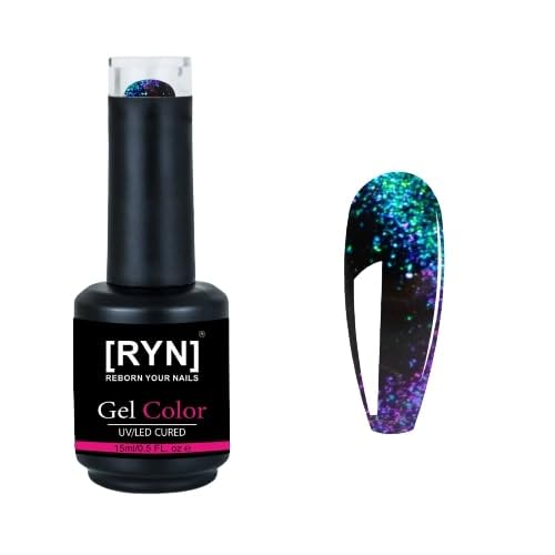 Kulis 9D Peacock CatEye UV/LED Gel Nail Polish 15ml | Magnetic Gel Polish Peacock Shade Code:04-image-25
