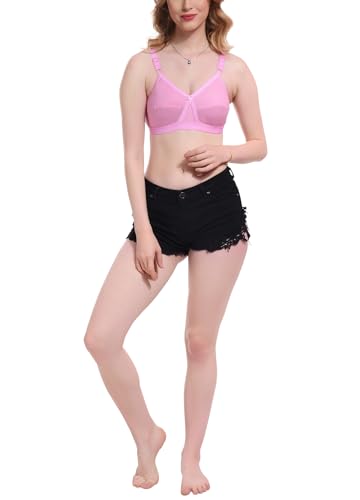 Image of Elina Women's 100% Cotton Regular Full Coverage T-Shirt Bra (Enora)