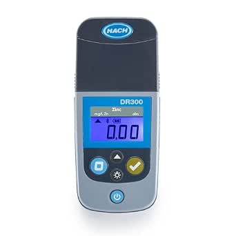 Hach DR300 Pocket Colorimeter with Carrying Case, Zinc, LPV445.97.09110