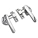 Industrial Equipment Doors Zinc Alloy Handles Machinery Heavy-Duty Handles 1Pcs(L)