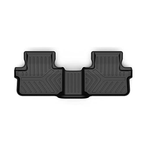Image of GFX Tpv Car Floor Mats (After-Market) Premium Life Long Foot Mats Compatible with Safari 2020 /21 (6 Seater-Automatic) (Black)