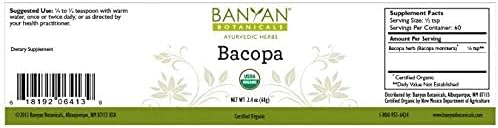 Miniatura 7 de Banyan botánicos Bacopa en polvoUSDABacopa Monnieraayurvédica hierbas para memoria y Focus 6417 1