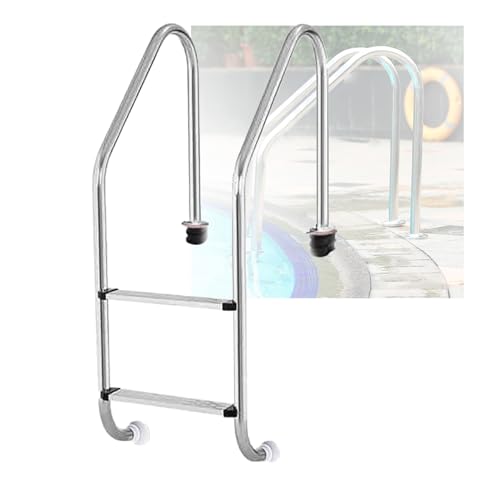 Escalera para piscina acero inoxidable 2/3 peldaños miniatura 1