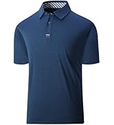 SWISSWELL Golf Shirts for Men Moisture Wicking Short Sleeve Classic Fit Performance Polo Shirt Te...