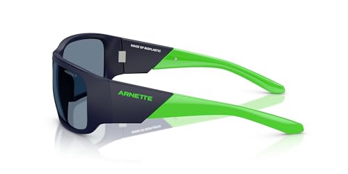 Image of ARNETTE Man Sunglasses Matte Black Frame, Dark Grey Lenses, 64MM