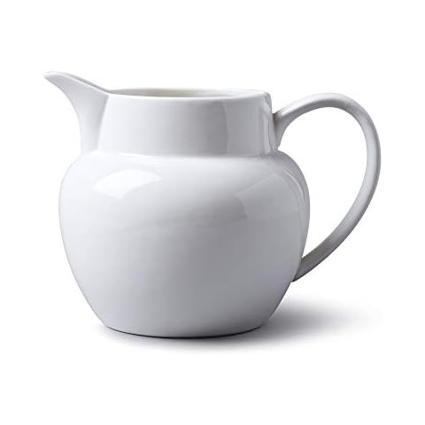 WM Bartleet & Sons - 1750 T426 - Jarra de Porcelana Blanca 1.000 ml Cover