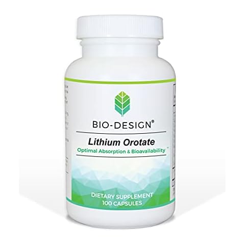 BIO-DESIGN Lithium Orotate 100 Capsules Cover