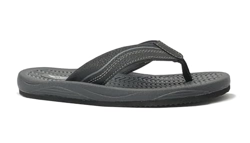 Image of REDVOLUTION New Boys' Beach Sandal TRIBAL Tattoo | Geometric Bali Flip-Flop Sandals