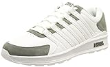 Cierre de encaje K-Swiss Vista Trainer T, Zapatillas Hombre, White Castor Gray, 45 EU