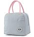 unycos - Bolsa Térmica Porta Alimentos - Bolsa Térmica para Comida - Bolsa de Almuerzo Térmica Impermeable - Polifuncional | Ligera - Portátil - Isotérmica (Gris)