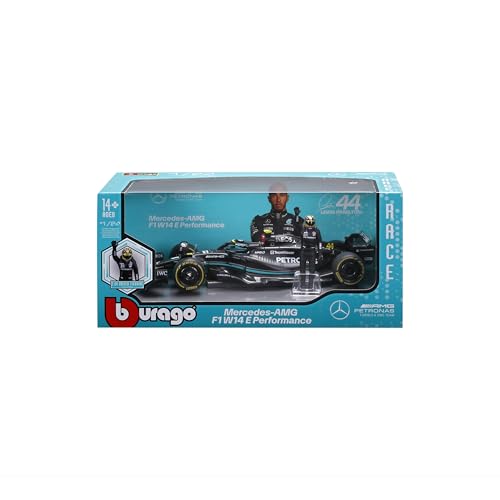 Bburago 1:24 Race Mercedes-AMG Petronas W14 miniatura 3