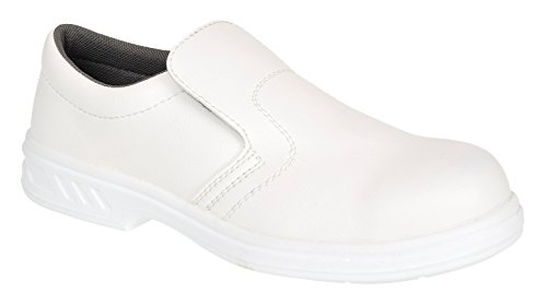 Chaussure de travail O2 blanche Portwest FW58 antidérapante pour cuisine taille 38
