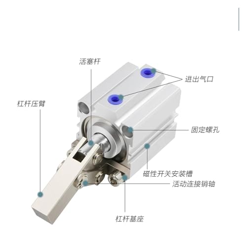 Cylindre de serrage pneumatique ALC25 JGL32 pour bridage CNC