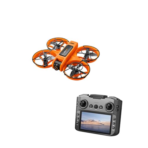 LKHLTBF Nouveau Drone S156 4k Professionnel HD, caméra Grand Angle, WiFi FPV, rc, Maintien en Hauteur, hélicoptère, Grand écran, quadricoptère Pliable, Jouets,A,Triple Battery