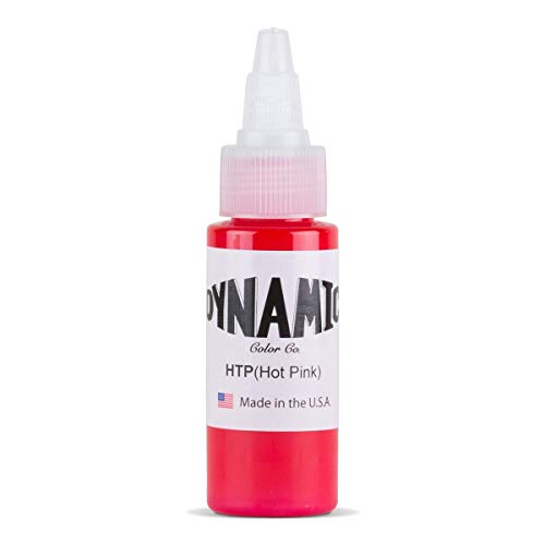 Dynamic Tattoo Ink Color Hot Pink 1 Ounce Oz