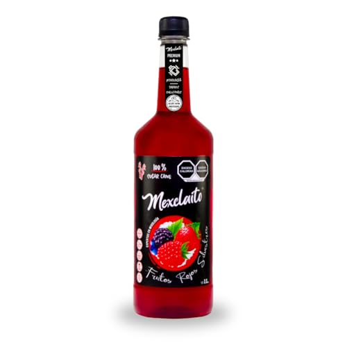 Vitamínicos, Mexclaito® Premium Jarabe/Syrop sabor Frutos Rojos 1 litro