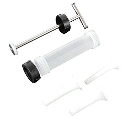 GRIRIW ジャーキー ミキサー チューブ ソーセージ 調理器具 食品 詰め物 チューブ 自家製 キルバサ 蒸し器 ソーセージ シリンダー ソーセージ キット 漏斗 業務用 グラインダー