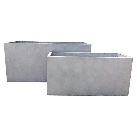 Kante RF0104AB-C80021-2 Übertopf aus verwittertem Beton Cover