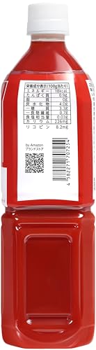 by Amazon トマトジュース 900g x 12本 食塩無添加 リコピン 大容量 の商品画像 2
