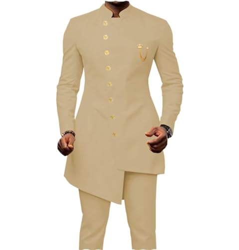 Ankara Blazer Set Formal Slim Fit Jacket and Pants Men African Suit 2 Piece Dashiki Outfits Suit for Wedding2