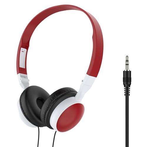 Auriculares Para Computadora - Juegos Plegables Y Con Cable Para Colocar Sobre La Oreja | Auriculare Con Cancelación De Ruido, Cómodo Accesorio Para Computadora, Auriculare Para Juegos Para Tabletas