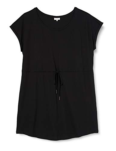 ONLY Carmakoma NOS Carapril SS Knee Dress Solid Noos Vestido, Black, M-46/48 para Mujer Cover