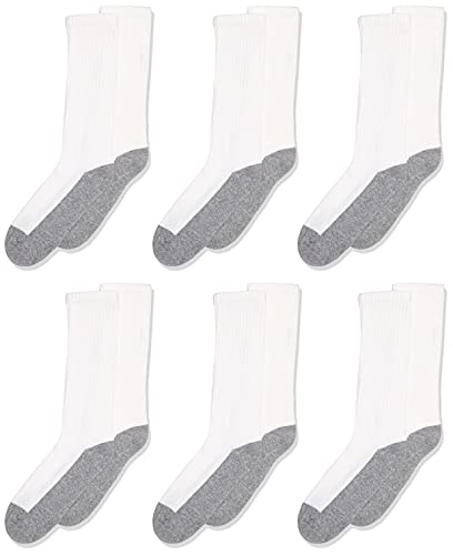 Jefferies Socks Girls' Half-Cushion Seamless Socks (Pack of 6)
