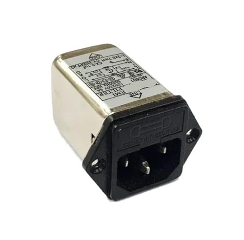 Image of IEC Input Module AC 250V 10A Power Outlet Receptacle With Filter Fuse Power Socket Filter For Measuring Equipment(AR06D1 AR10D1)