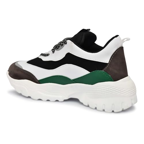 Image of SUSON Women's Synthetic Leather Sneakers Shoes