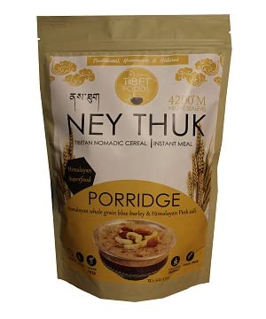 - Neythuk, Tibetan Nomadic Cereal - Himalayan Blue Barley Porridge - 4200+m above Sea level (500gm)
