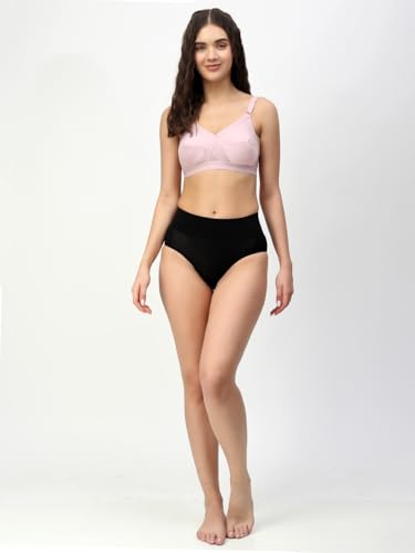 Image of Floret Women's Pure Cotton-Fabric Non Padded & Non-Wired Cut & Sew /Full Coverage Bra