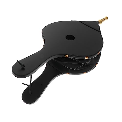 Garneck Fuelle Manual Para Chimenea y Barbacoa De Madera Tubo Dorado, Soplador De Aire Ergonómico, Resistente y Práctico Para Encendido Rápido, Herramienta Adecuado Para Uso Hogar y Exteriores