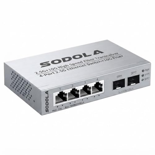 SODOLA 8-Port 2.5G Switch
