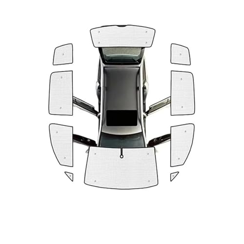 Pare-soleil arrière pour VW Touran 2003-2015 protection UV auto