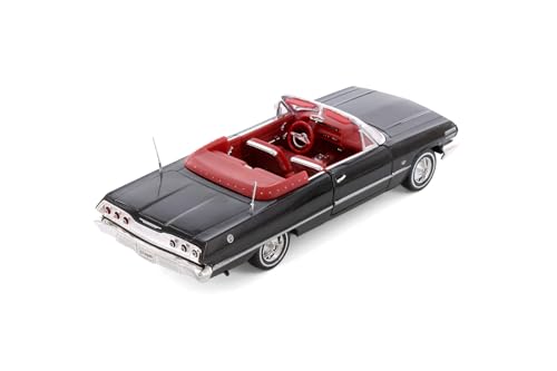 Modelo Chevrolet Impala Convertible 1963 1:24 miniatura 5