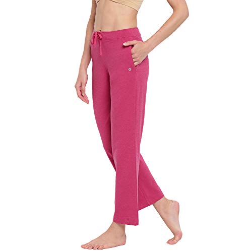 Image of Enamor Essentials E014 Women's Slim Fit Stretch Cotton Lounge Pants