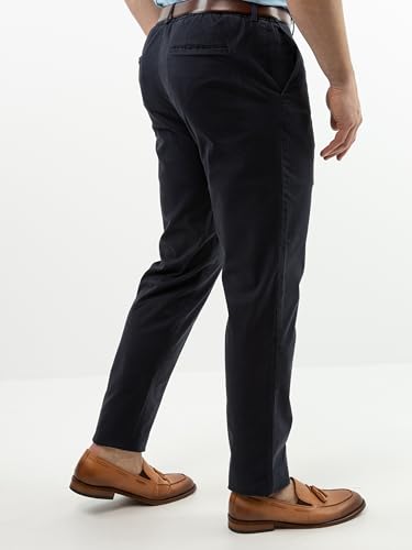 Arber Men's Stretch Chinos, 97% Cotton/3% Elastane, Flat Front, Breathable, Machine Washable; White, Navy or Beige.4