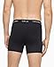 Calvin Klein Men's Underwear Body Modal Boxer Briefs 3 Pack, Black/Black/Black, Small