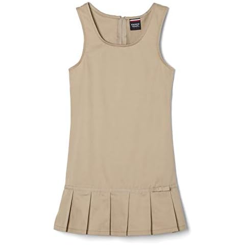 French Toast Girls' Jumper Dress with Ribbon & Bow Detail Cover