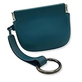 NATURA DOG トリーツポーチ 犬 おやつポーチ シリコン 片手開閉 バネ口 こぼれない カラビナ付き 手首掛け 2WAY 水洗いOK お散歩 トレーニング しつけ 小型犬 中型犬 (ネイビー)