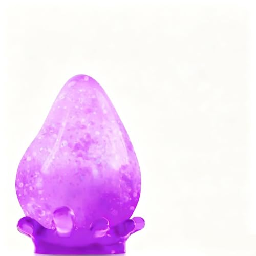 Dream Drop Squishy Dream Drop Water Drops Fidget Stress Ball Malt Sugar Squeeze Sensory Balls for Fans & Adults for Everyone Relief Anxiety for Relaxation Home Office Classroom (Purple)