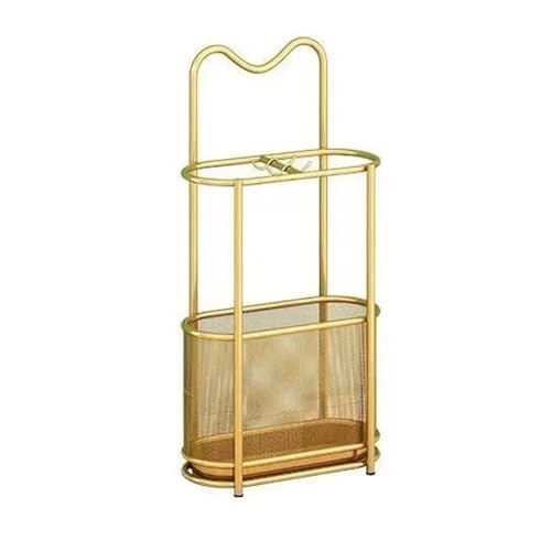 CCKUYT Paragüero de Metal con Forma de Cubo, Accesorio de decoración para el hogar, paragüero de Interior, Organizador de Almacenamiento, Soporte para Paraguas para Entrada
