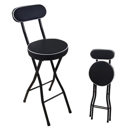 Taburetes Plegables Cocina Baratos con Respaldo Marca Generic