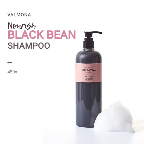 Valmona Green Flesh Black Bean(Seoritae 서리태) Hair Loss Shampoo 16.23 Fl Oz Repair Damage And Nourishing Hair #TOP6