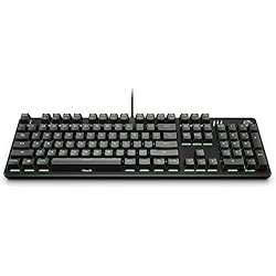 Teclados Hp Para Pc HP Pavilion 500 - Teclado para Gaming (retroiluminación LED, Anti-ghosting y N-Key Rollover, tecla de Modo Gaming) Negro