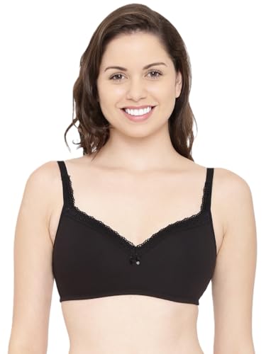 Image of Enamor Smoothening Women's Cotton Everyday Balconette T-Shirt Bra - All Day Comfort, Full Support, Padded, Wirefree, Medium-Coverage - A017